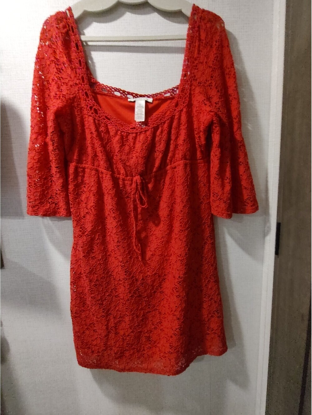 Laundry by Design Dark Pink Lace Dress Medium # beach #fun